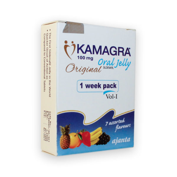 Kamagra Oral Jelly 100mg - Sildenafil Gel